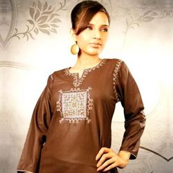 Manufacturers Exporters and Wholesale Suppliers of Georgette Kurties Ghaziabad Uttar Pradesh